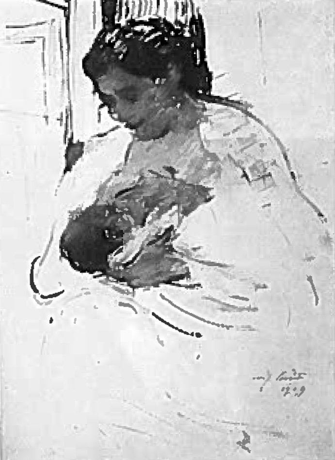 Charlotte z Wilhelminen autorstwa Lovis Corinth
