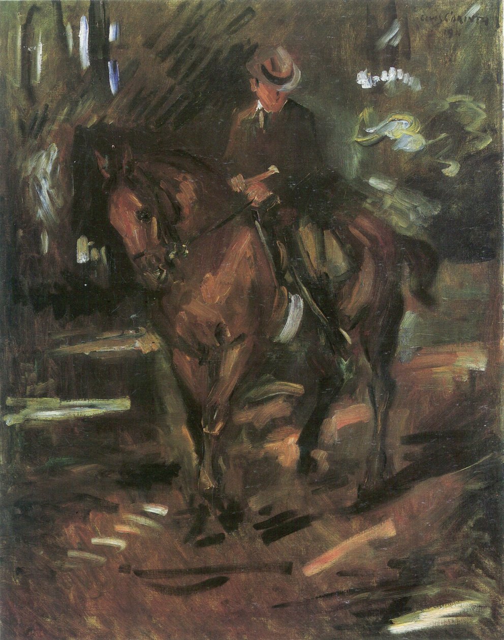 Poranna przejażdżka autorstwa Lovis Corinth