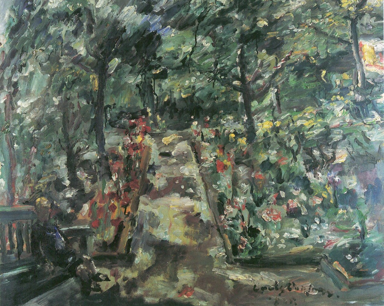 Ogród w Berlinie-Westendn autorstwa Lovis Corinth