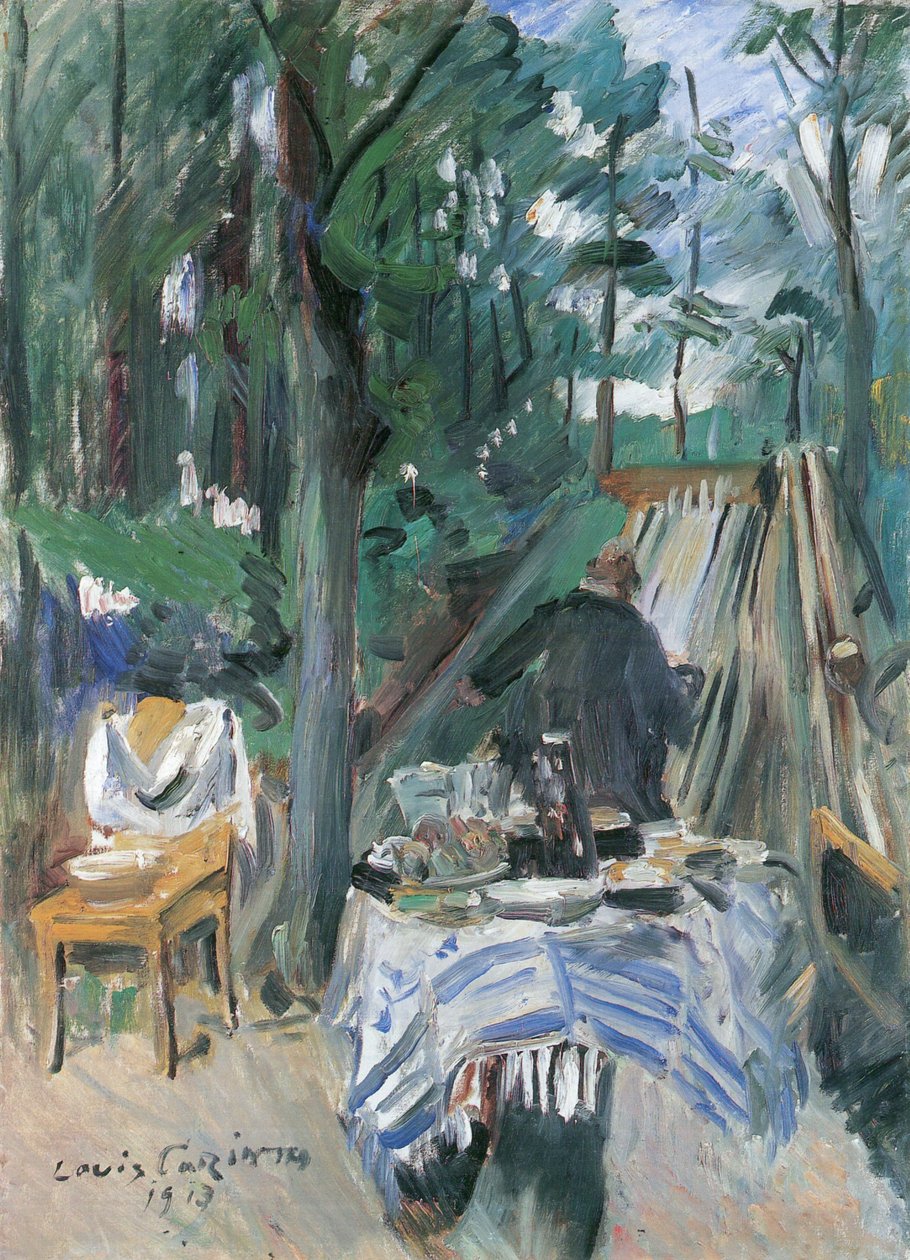  Kręgielnia autorstwa Lovis Corinth