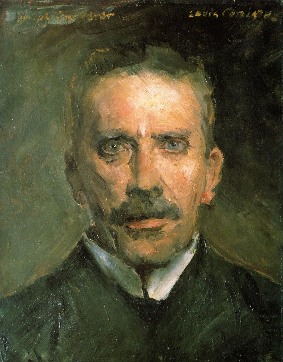 Portret poety Josefa Ruederera autorstwa Lovis Corinth