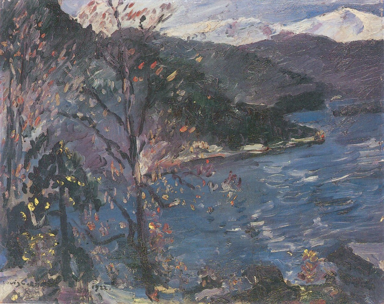 Walchensee jesienią autorstwa Lovis Corinth