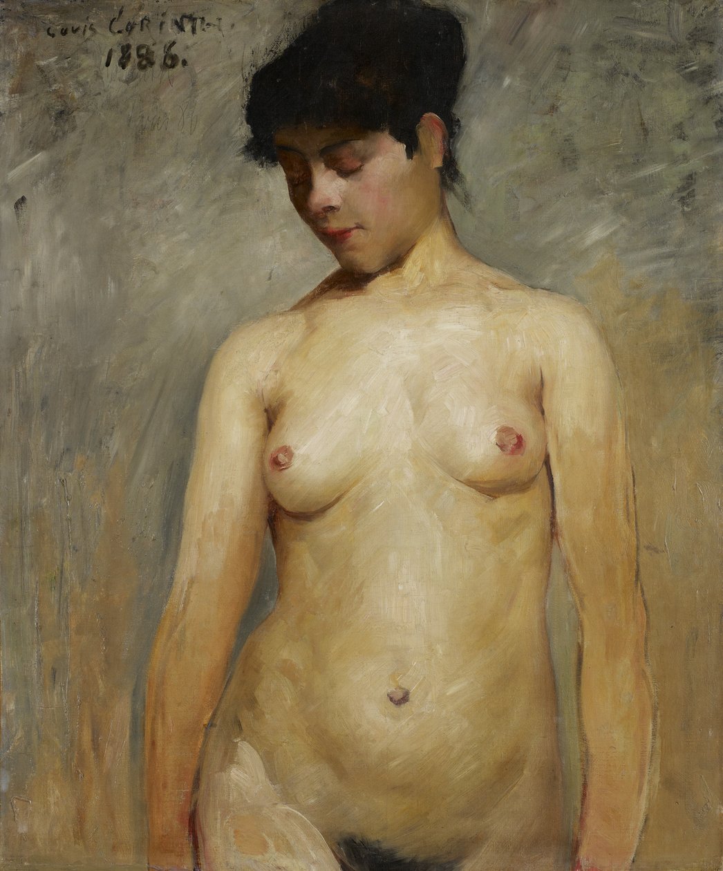 Naga dziewczyna autorstwa Lovis Corinth