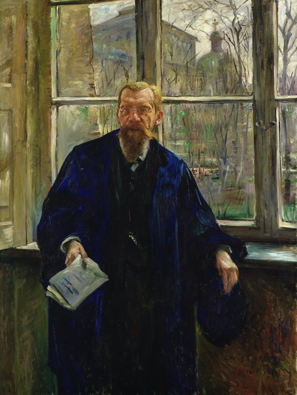 Portret dr Edwarda Meyera, 1911 autorstwa Lovis Corinth