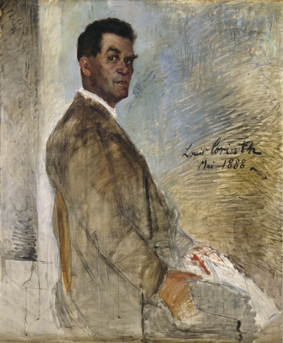 Portret Franza Heinricha Corintha, ojca artystów autorstwa Lovis Corinth
