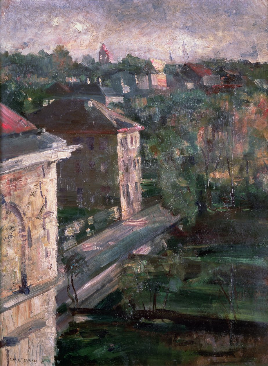 Schwabing, 1891 autorstwa Lovis Corinth