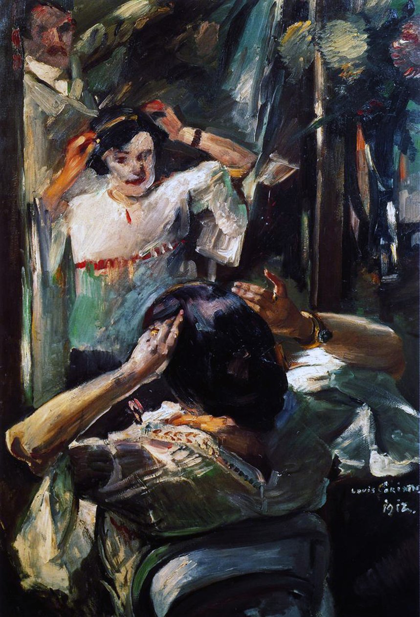The Mirror, 1912 autorstwa Lovis Corinth