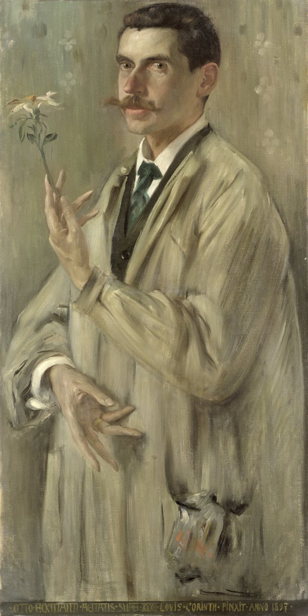 Malarz Otto Eckmann (1865-1902) 1897 autorstwa Lovis Corinth