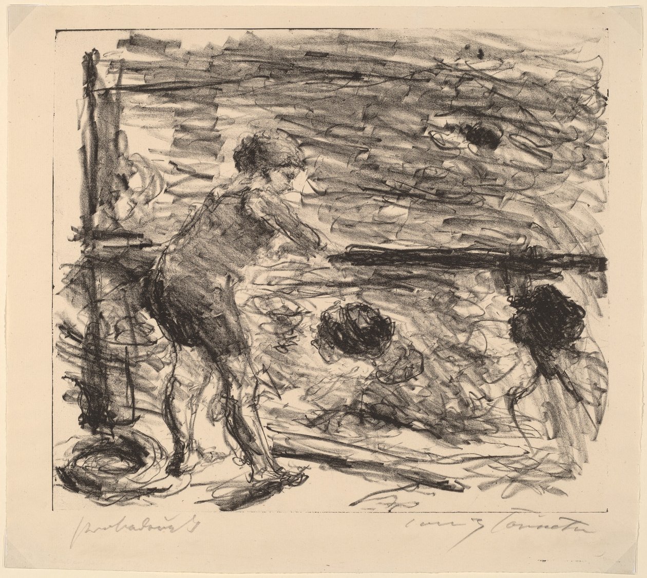 Badeanstalt (Łaźnia) autorstwa Lovis Corinth