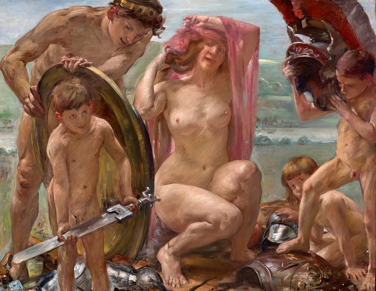 Broń Marsa autorstwa Lovis Corinth
