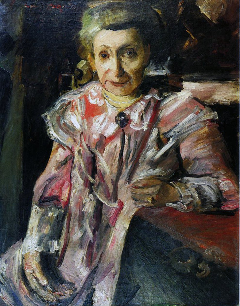 Pani Hedwig Behrend, 1916 autorstwa Lovis Corinth