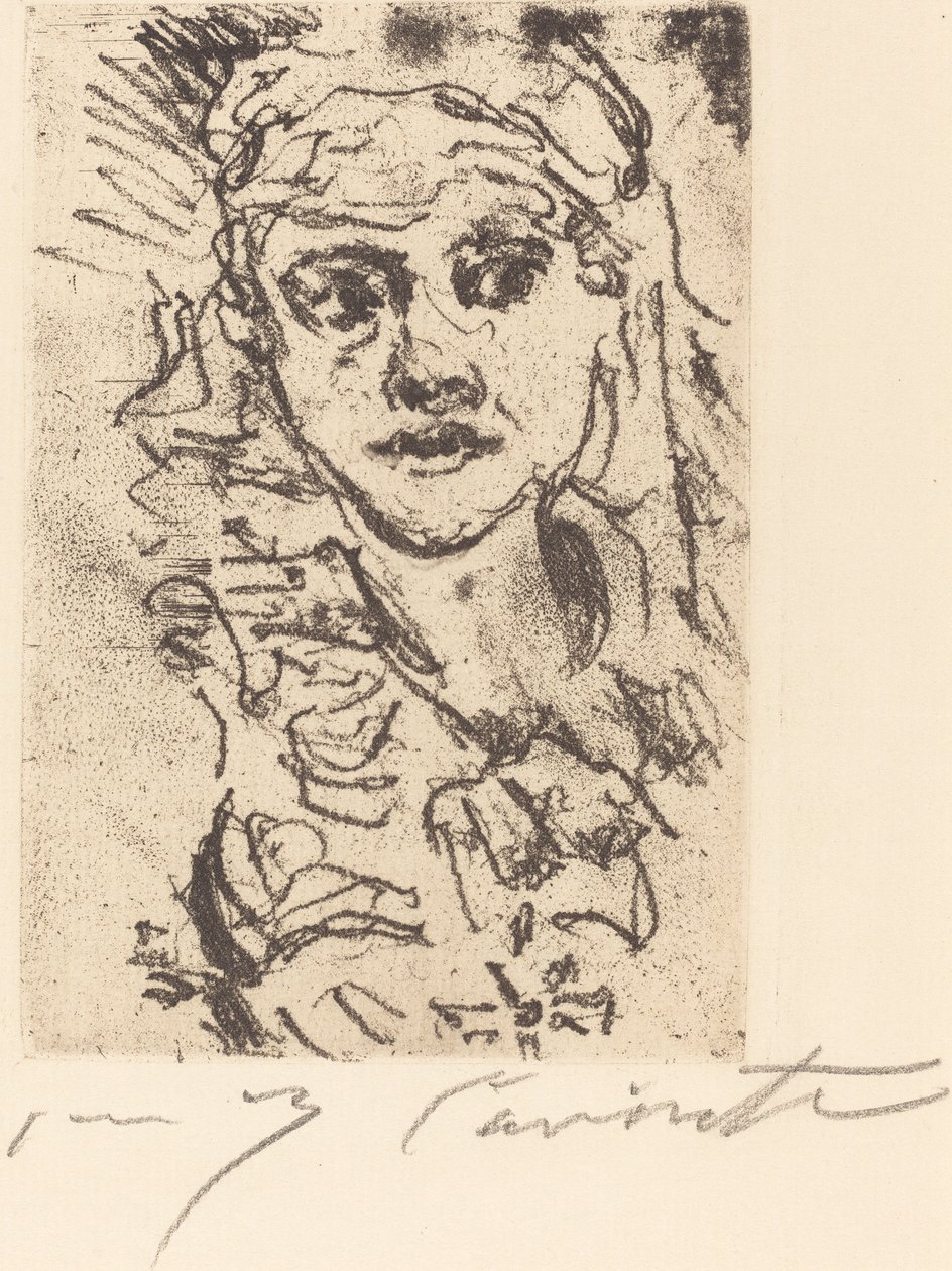 Henny Porten, 1923. autorstwa Lovis Corinth