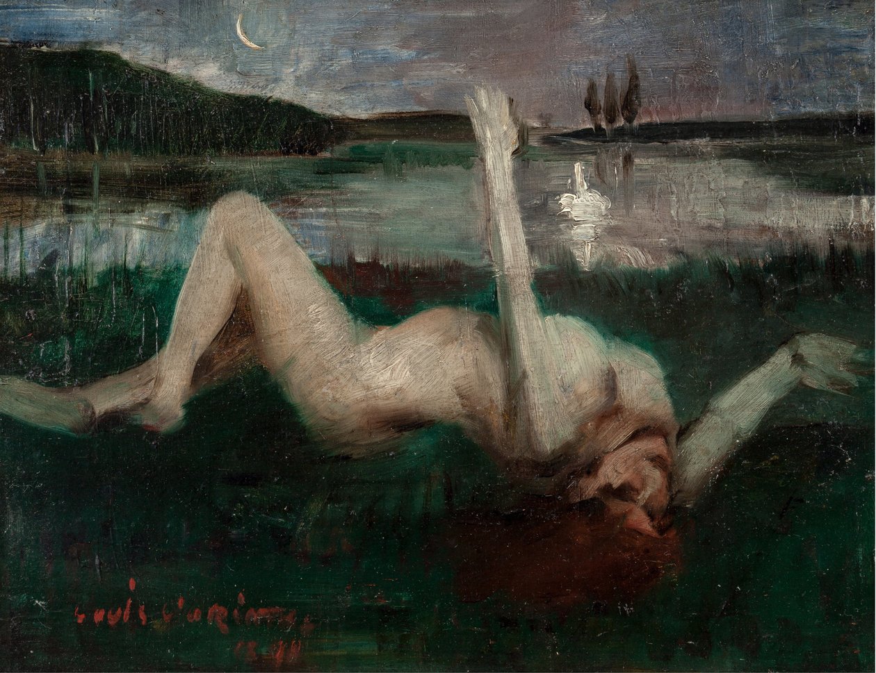 Leda, 1890. autorstwa Lovis Corinth