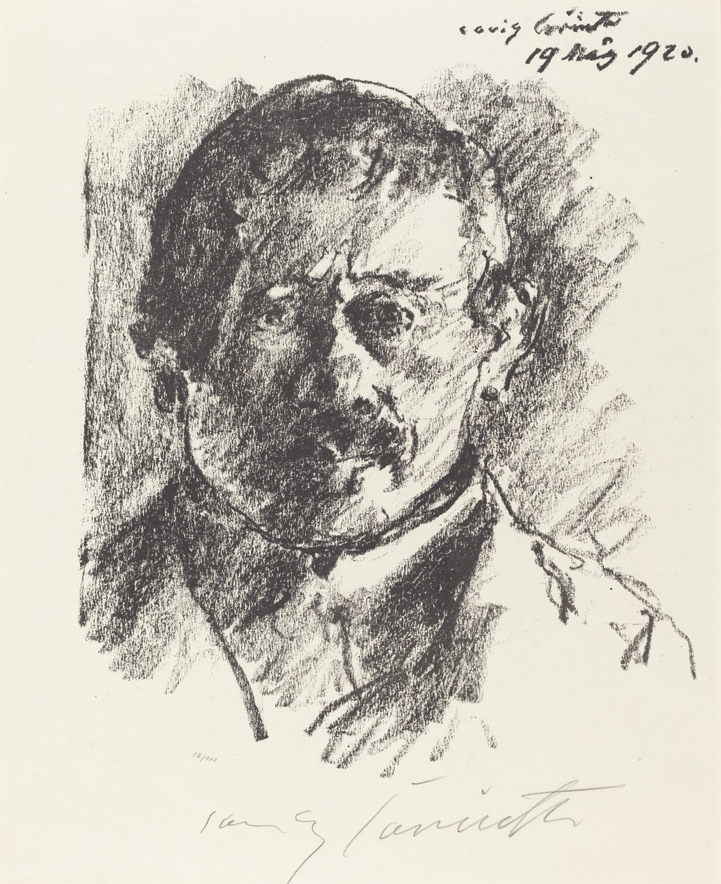 Autoportret (Autoportret) autorstwa Lovis Corinth