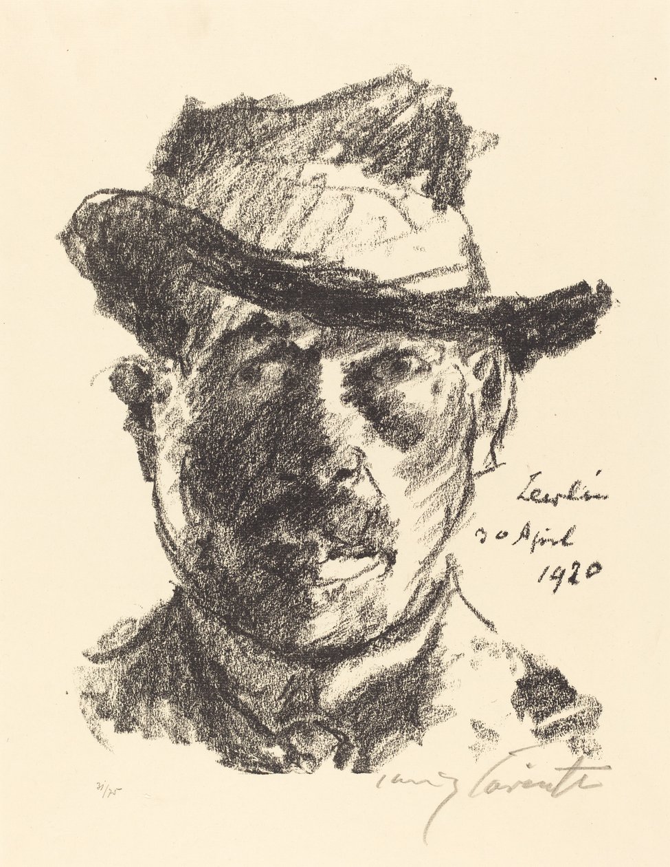 Autoportret (Autoportret) autorstwa Lovis Corinth