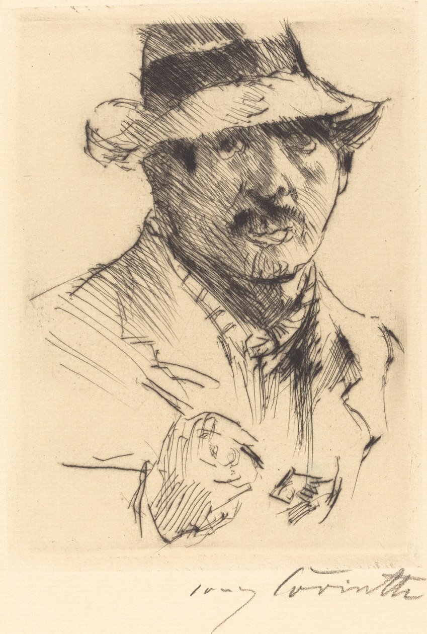 Autoportret, 1920. autorstwa Lovis Corinth