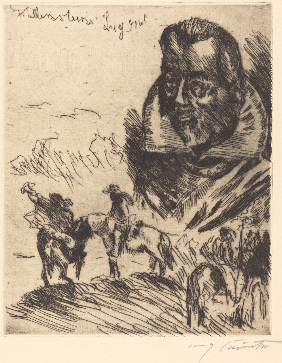 Strona tytułowa frontyspisu, 1923. autorstwa Lovis Corinth
