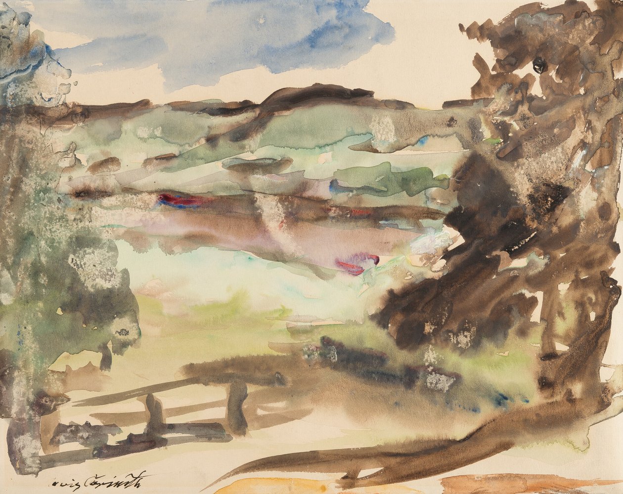 Walchensee autorstwa Lovis Corinth