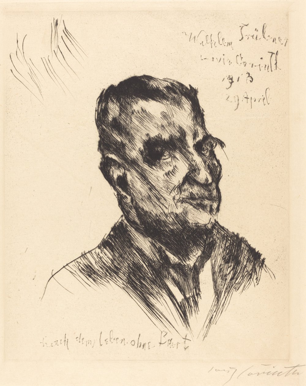 Wilhelm Trübner, 1913. autorstwa Lovis Corinth