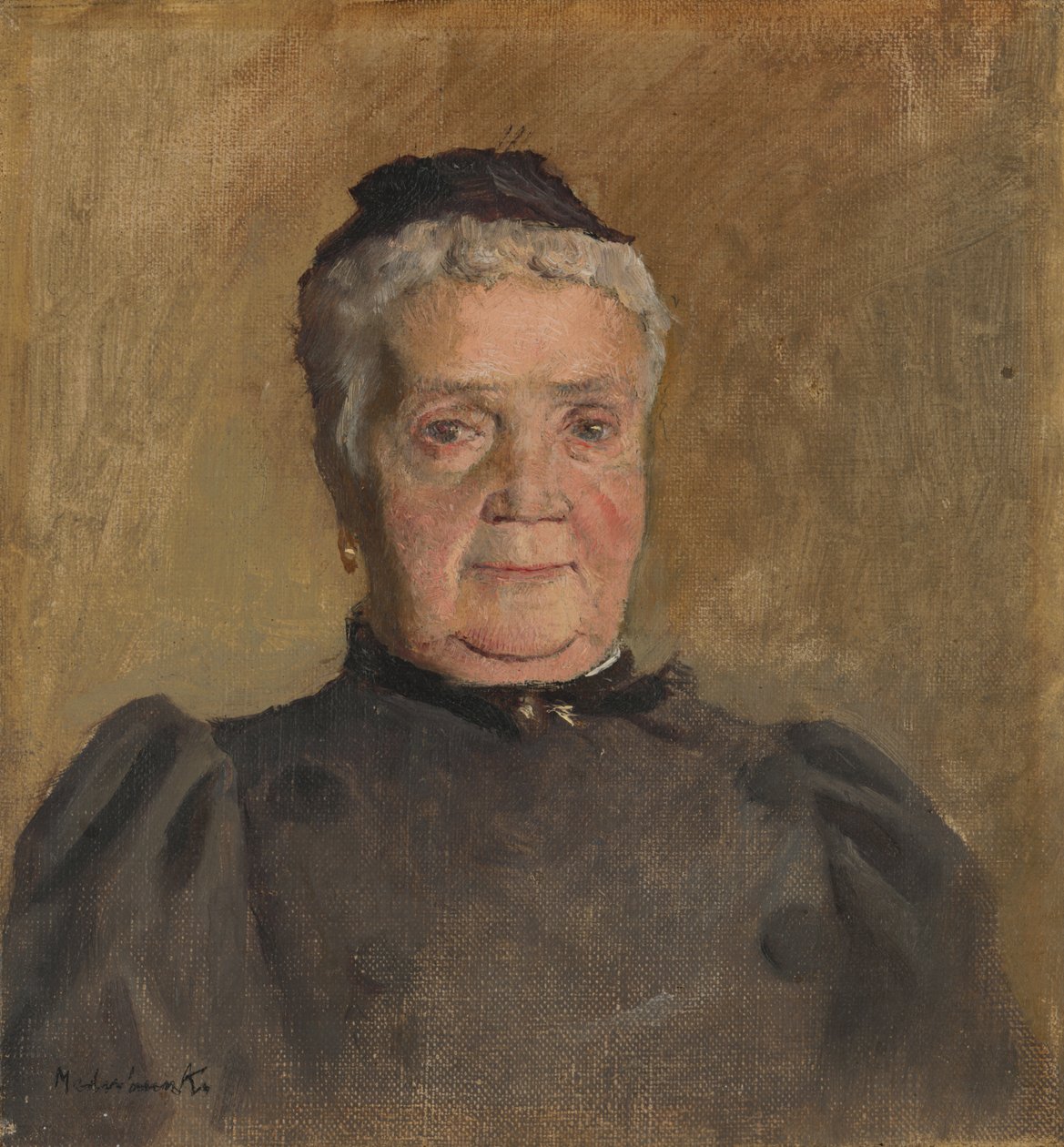 Portret Evelina Czóbel autorstwa Laszlo Mednyanszky