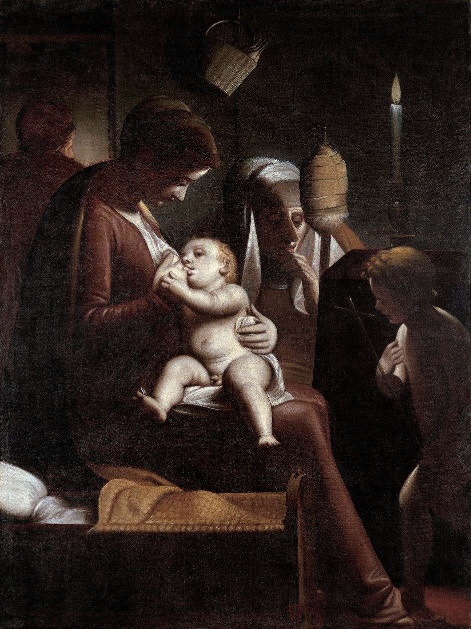 Madonna ze świecy autorstwa Luca Cambiaso