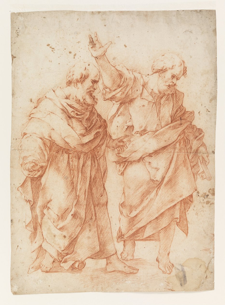 Dwóch apostołów autorstwa Luca Giordano