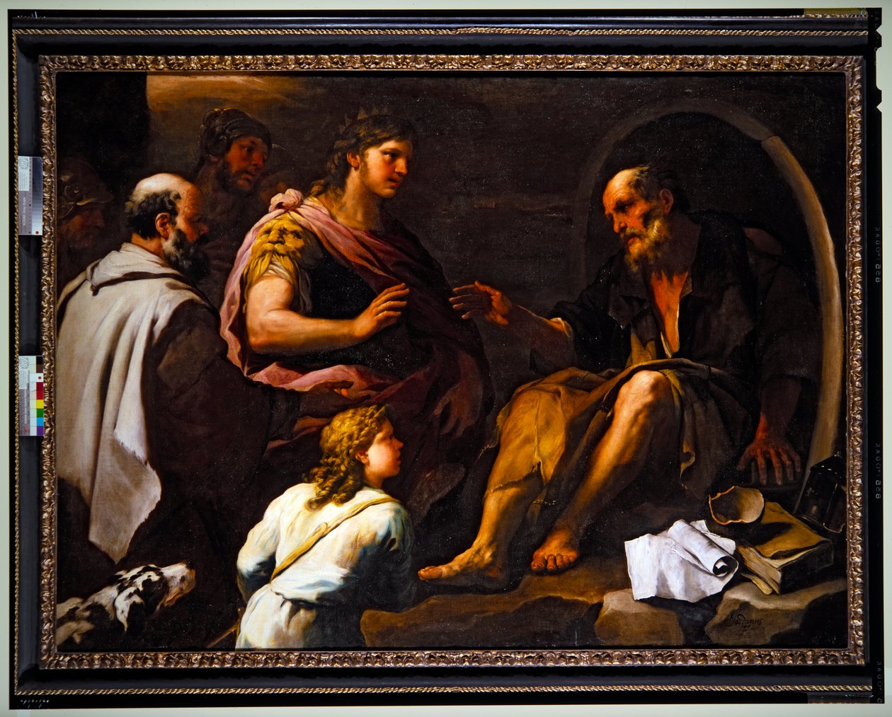 Alexander  Diogenes (obraz) autorstwa Luca Giordano
