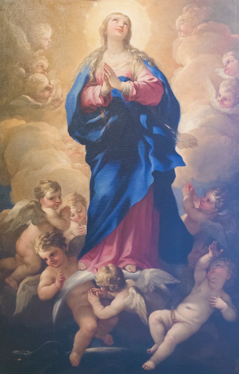 Niepokalane Poczęcie autorstwa Luca Giordano