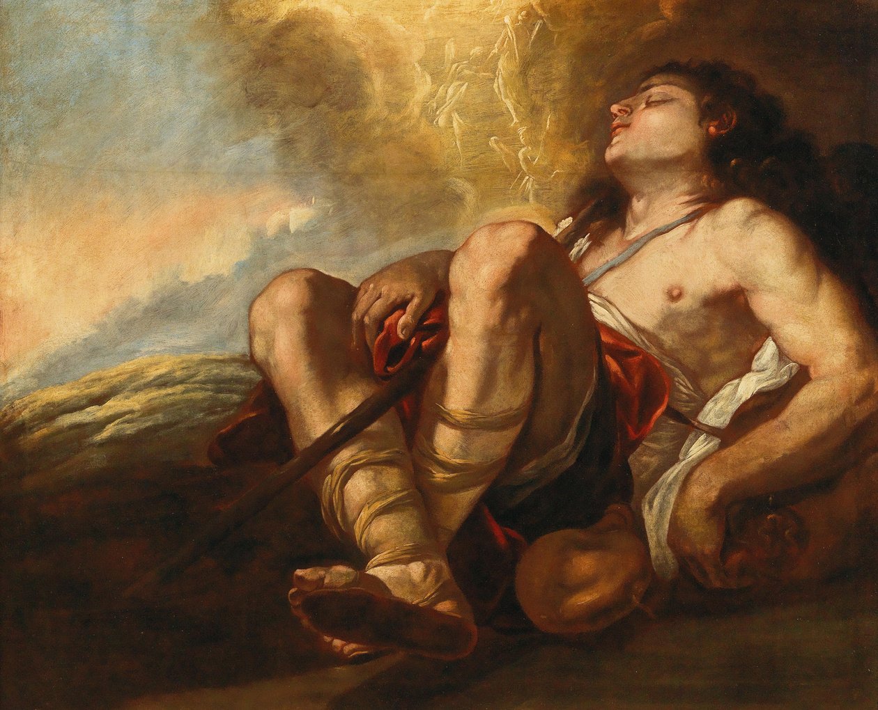 Sen Jakuba, początek lat pięćdziesiątych XVII wieku. autorstwa Luca Giordano