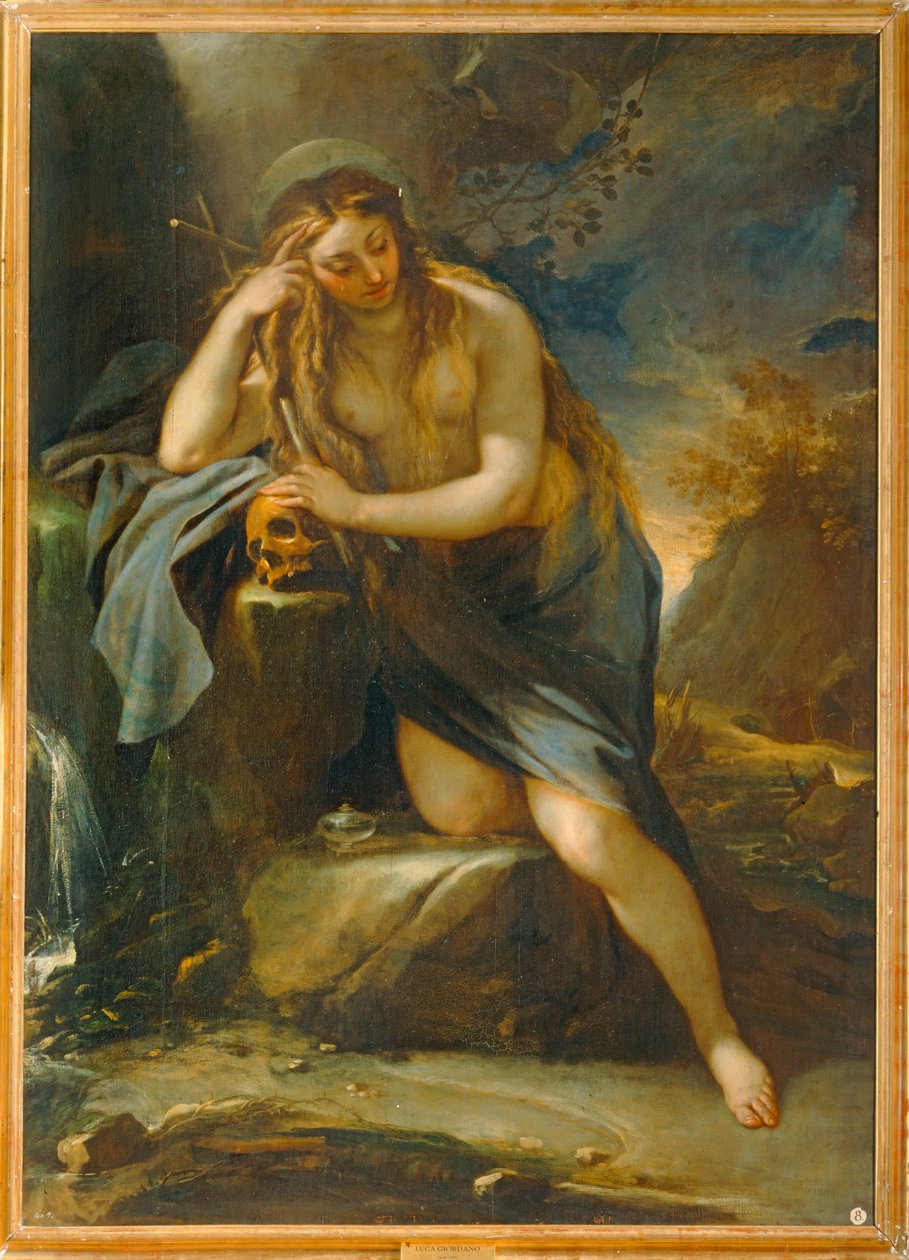 Maria Magdalena okazała skruchę. 10014561 ... autorstwa Luca Giordano