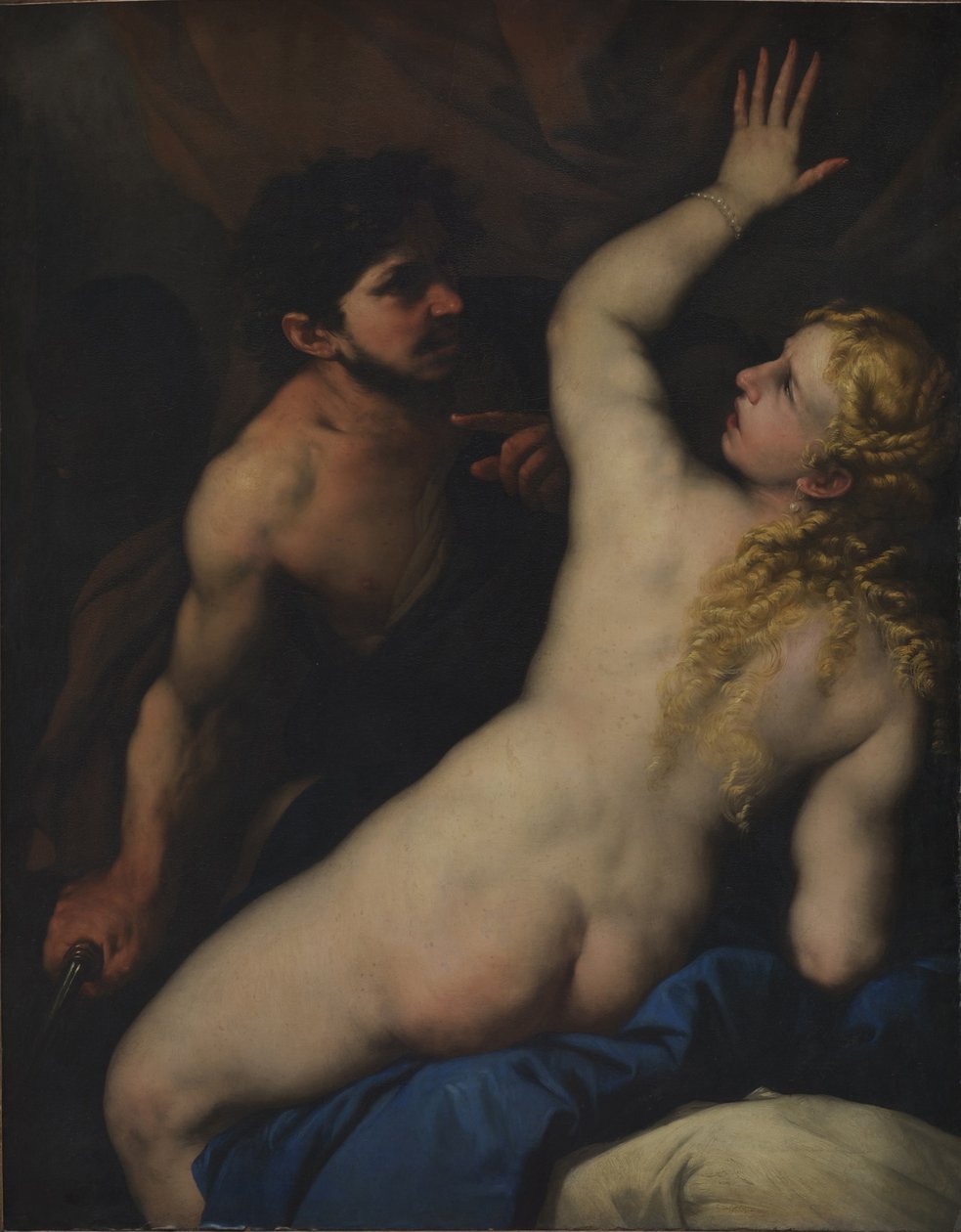 Tarquin i Lukrecja autorstwa Luca Giordano