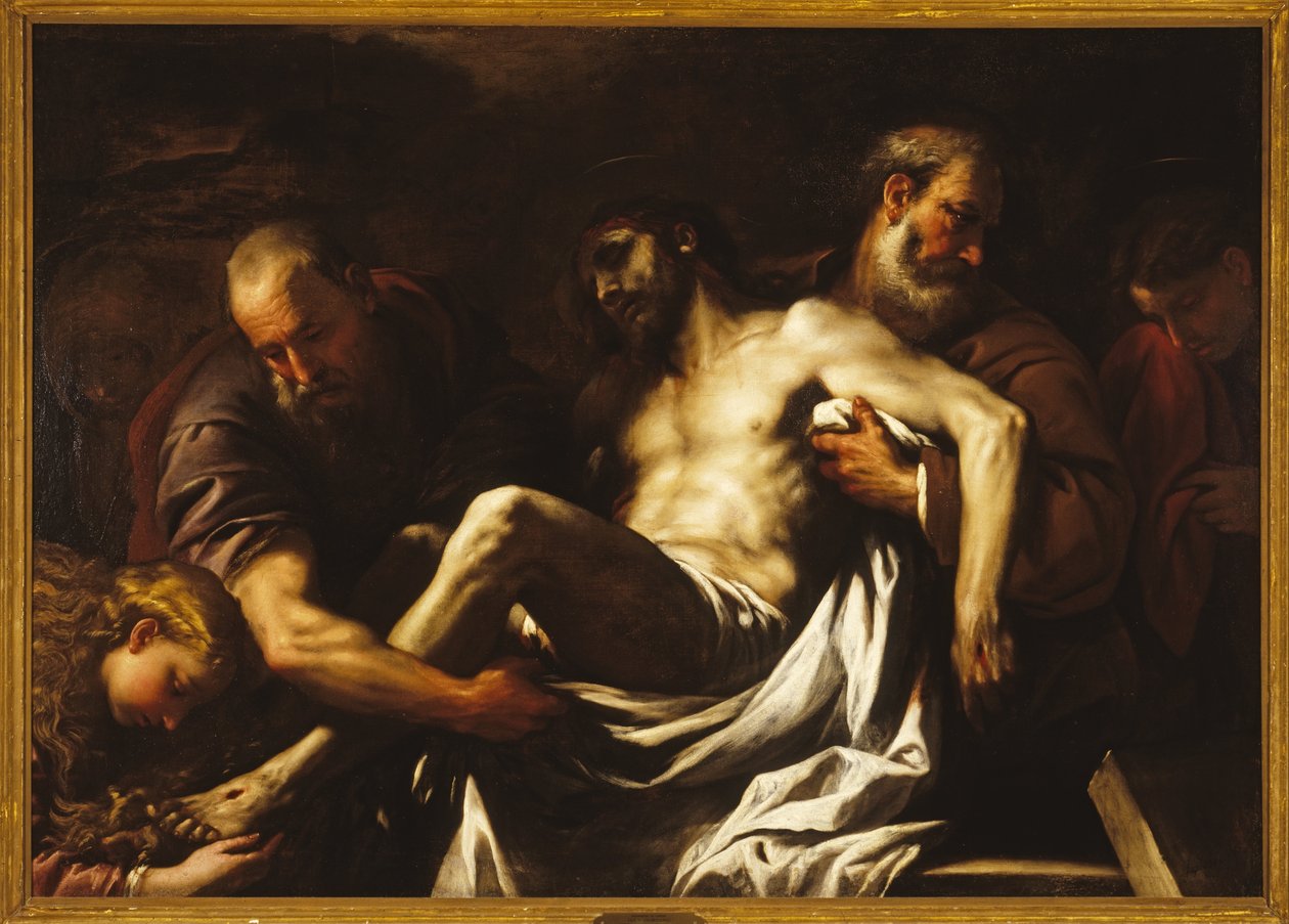 Pochówek Chrystusa autorstwa Luca Giordano