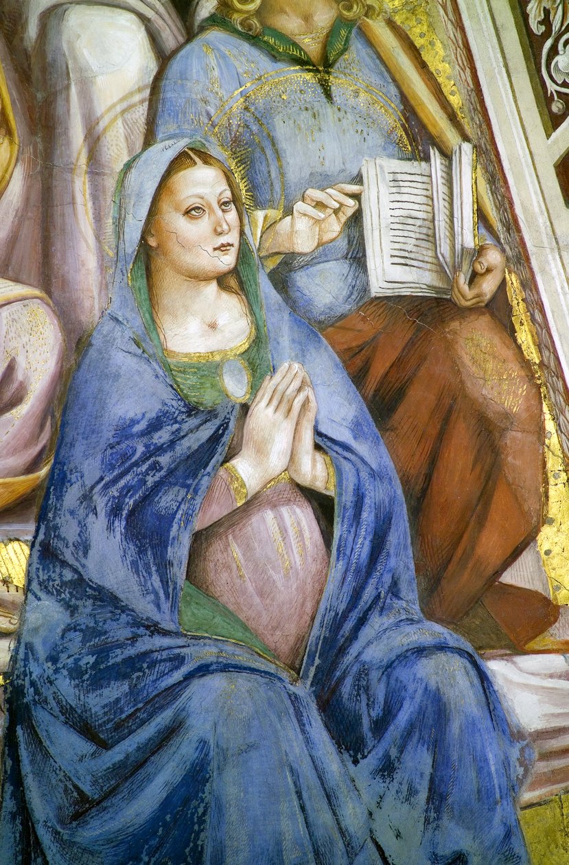 Apostołowie, fragment Dziewicy autorstwa Luca Signorelli