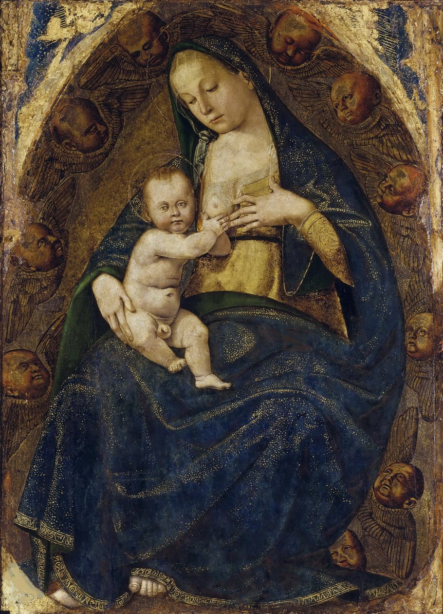 Madonna Opiekuńcza, ok. 1930 r. 1482-1485. autorstwa Luca Signorelli