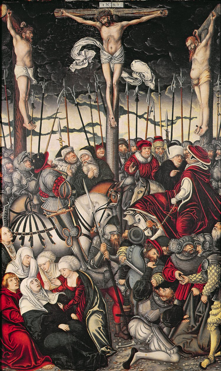 Kalwaria autorstwa Lucas Cranach the Elder