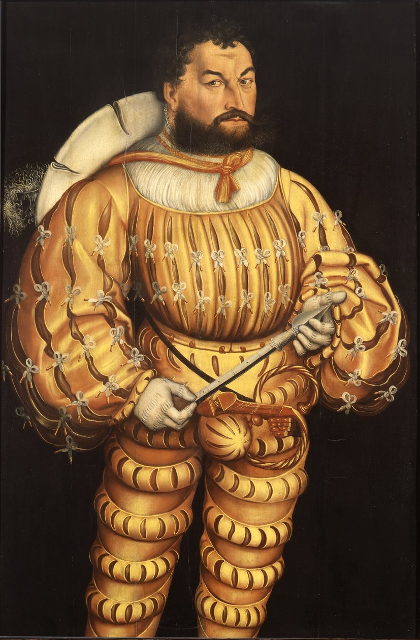 Książę Henryk Pobożny Saksonii autorstwa Lucas Cranach the Elder