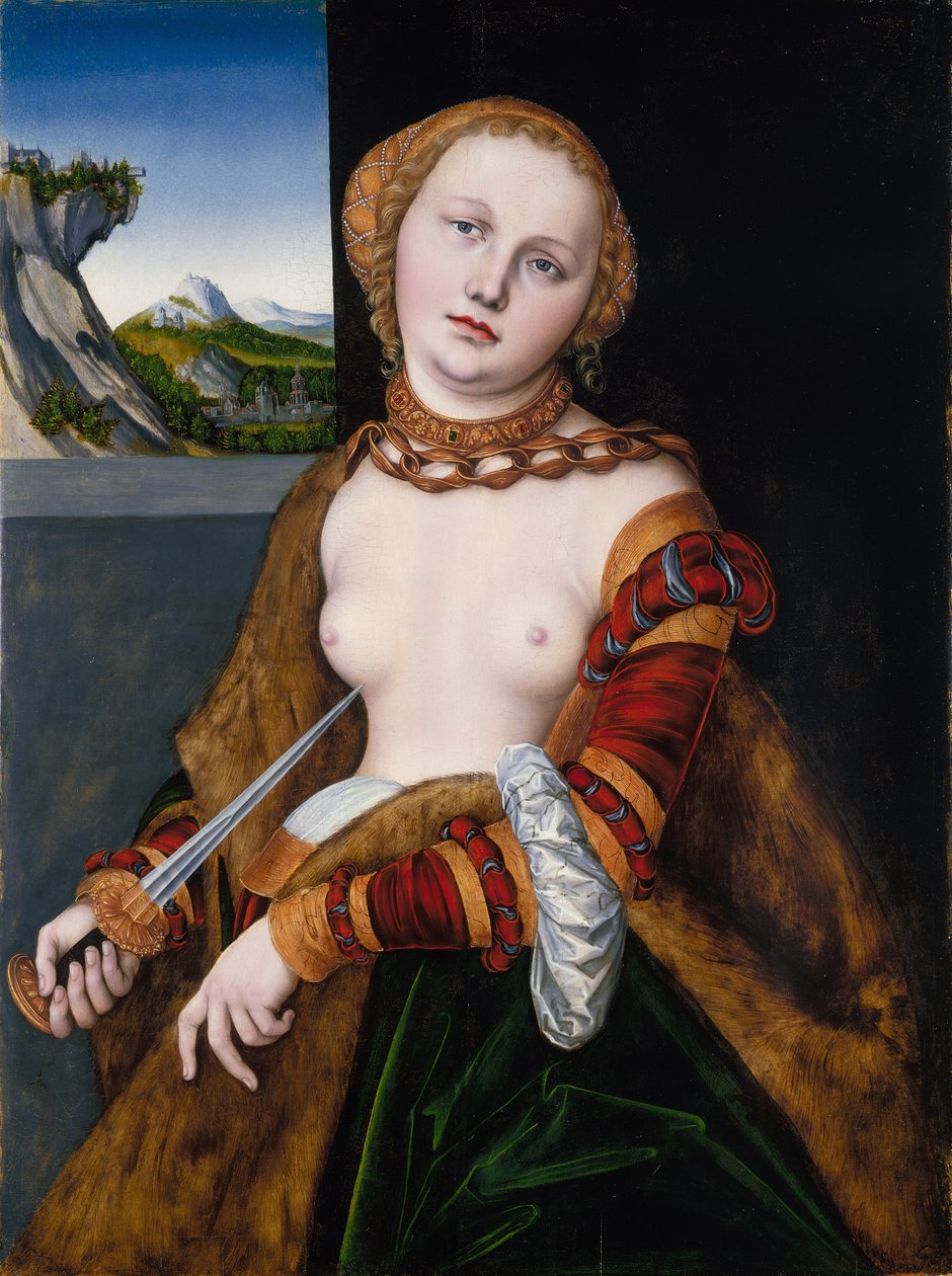 Lukrecja autorstwa Lucas Cranach the Elder
