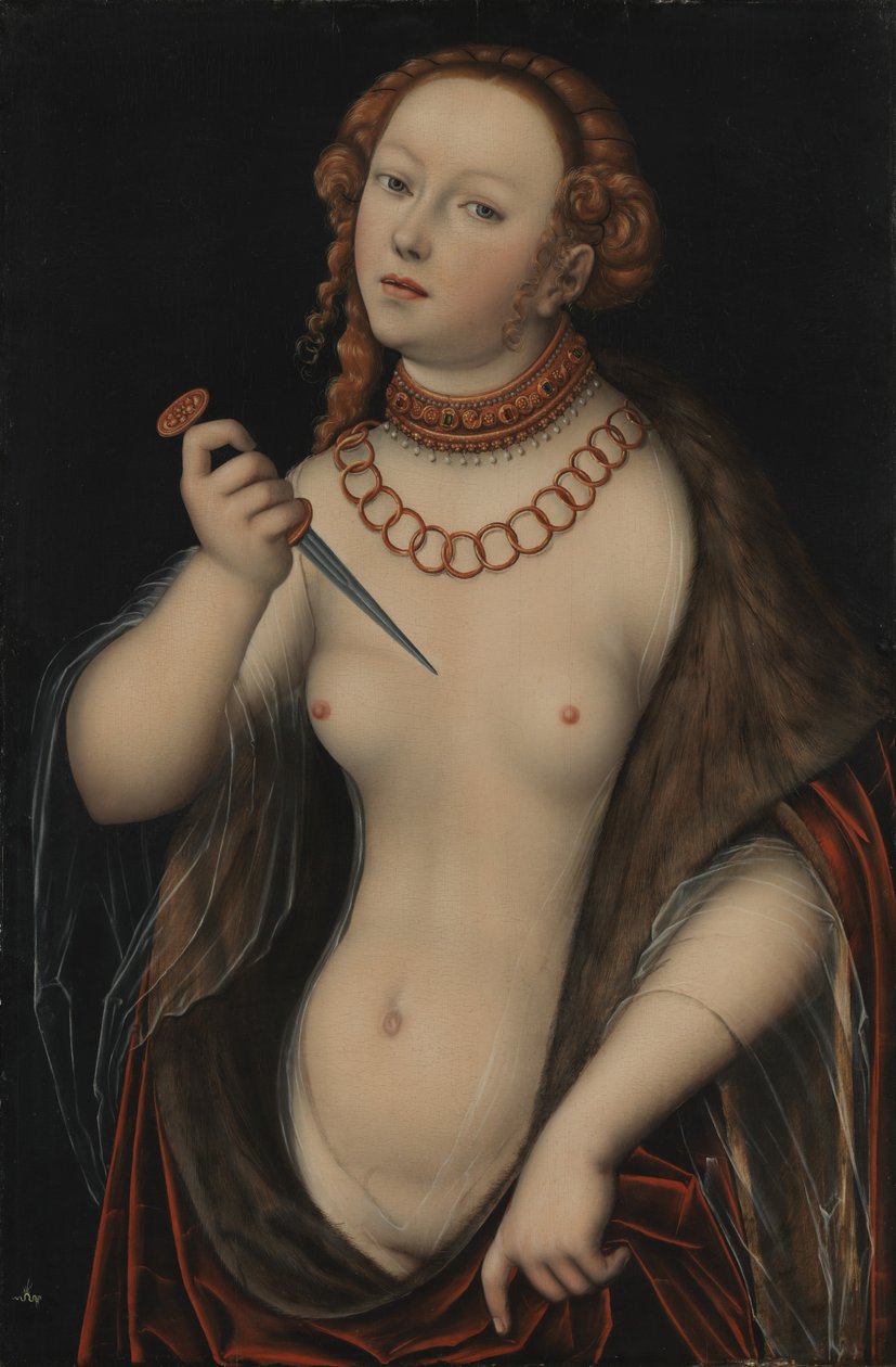 Lukrecja autorstwa Lucas Cranach the Elder