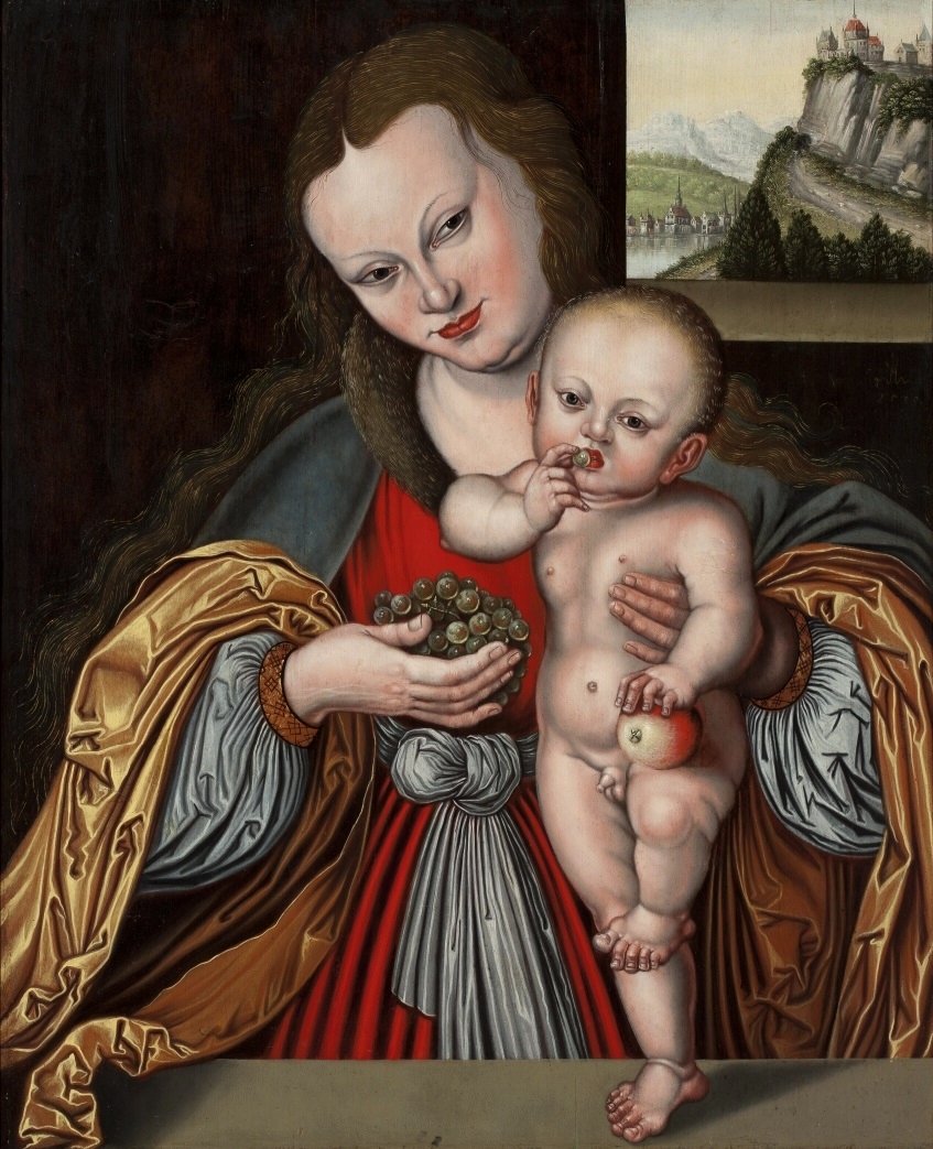 Madonna z Dzieciątkiem autorstwa Lucas Cranach the Elder
