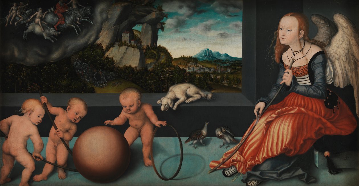 Melancholia autorstwa Lucas Cranach the Elder