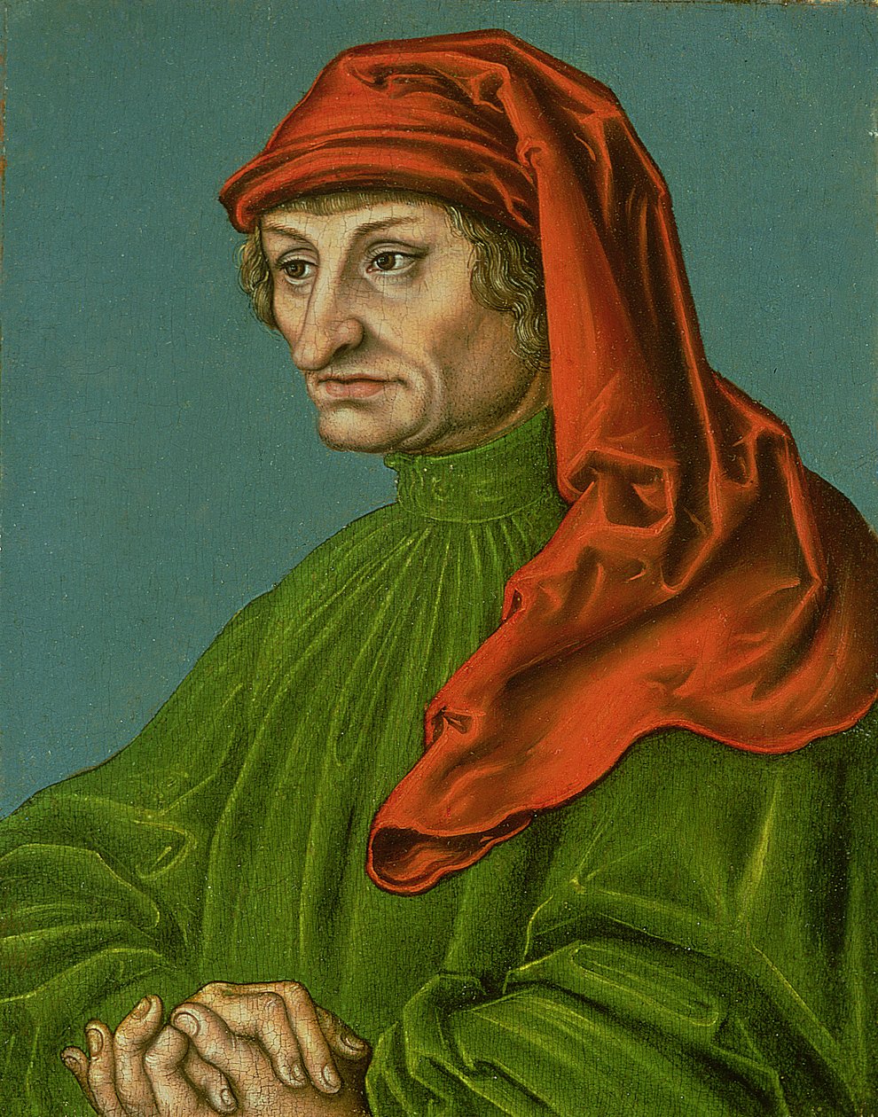 Portret mężczyzny autorstwa Lucas Cranach the Elder