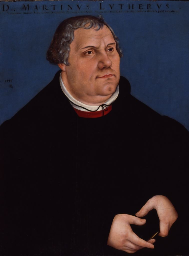 Portret Marcina Lutra autorstwa Lucas Cranach the Elder