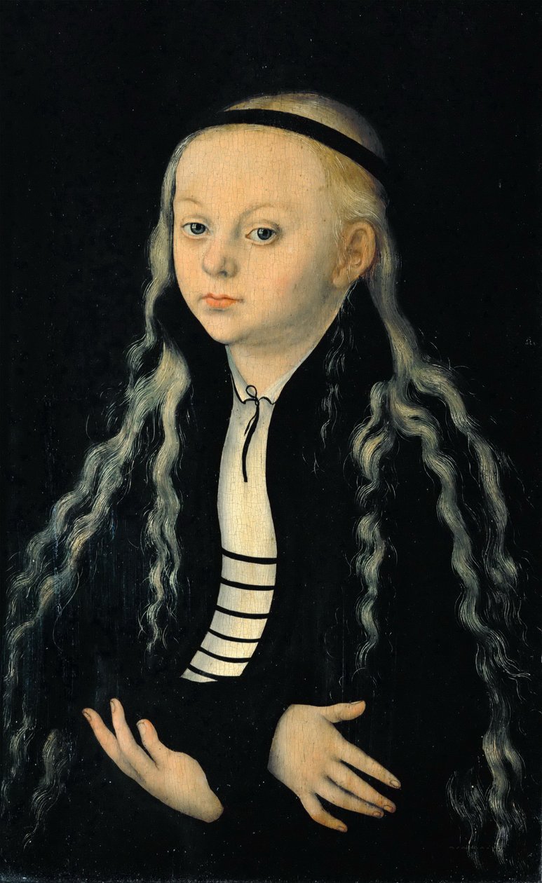 Portret, prawdopodobnie autorstwa Magdaleny Luther autorstwa Lucas Cranach the Elder