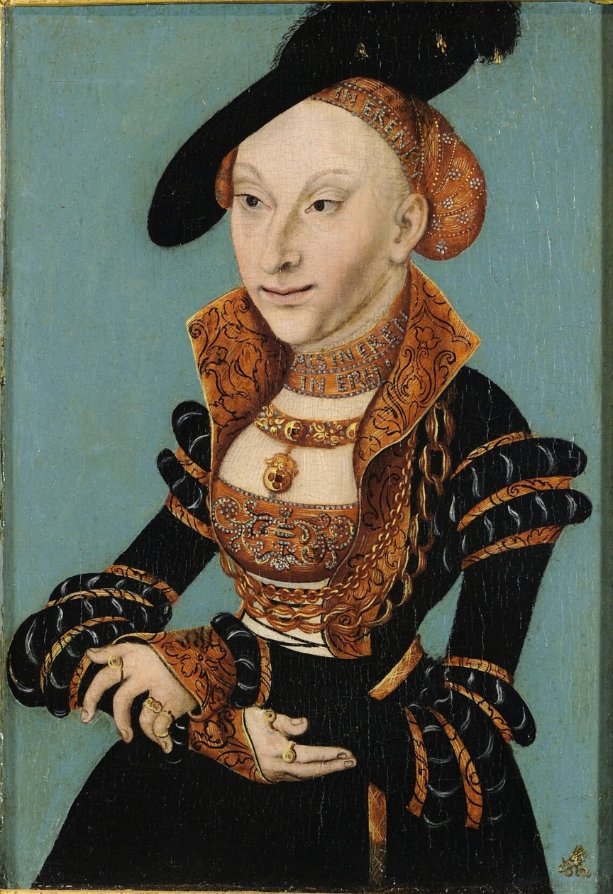 Sybilla z Cleve autorstwa Lucas Cranach the Elder