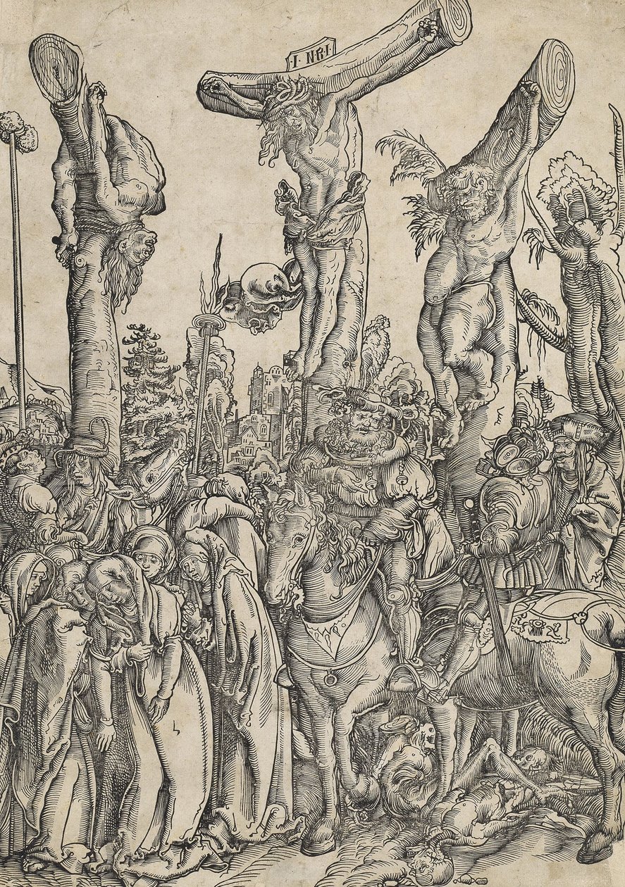 Ukrzyżowanie autorstwa Lucas Cranach the Elder