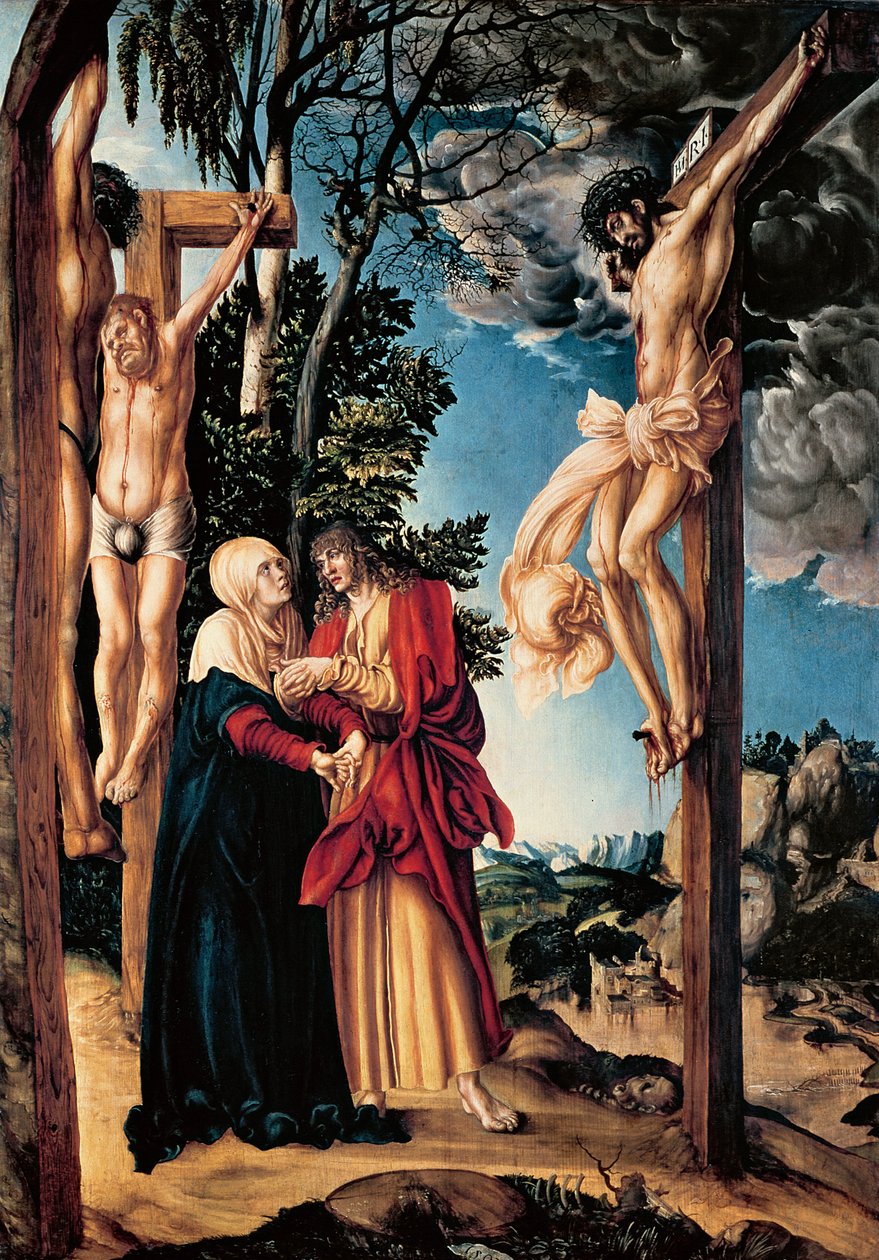 Ukrzyżowanie, 1503 autorstwa Lucas Cranach the Elder