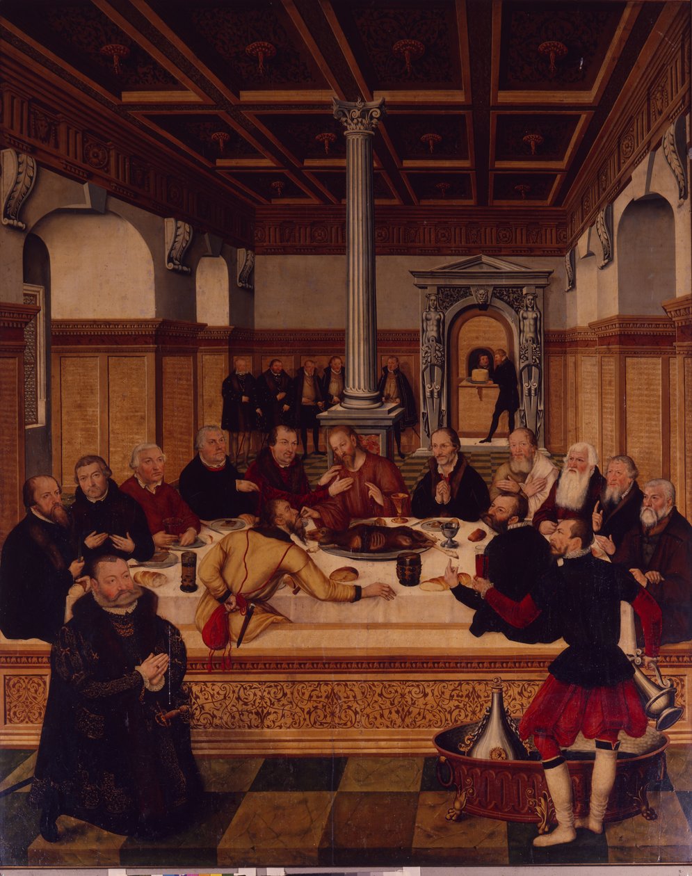 Ostatnia Wieczerza autorstwa Lucas Cranach the Elder
