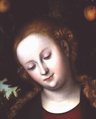 Głowa Dziewicy autorstwa Lucas Cranach the Elder