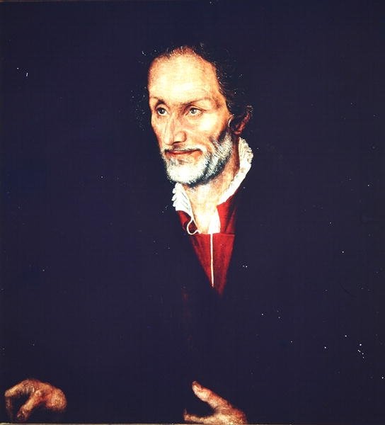 Portret Philippa Melanchtona (1497-1560) 1543 autorstwa Lucas Cranach the Elder