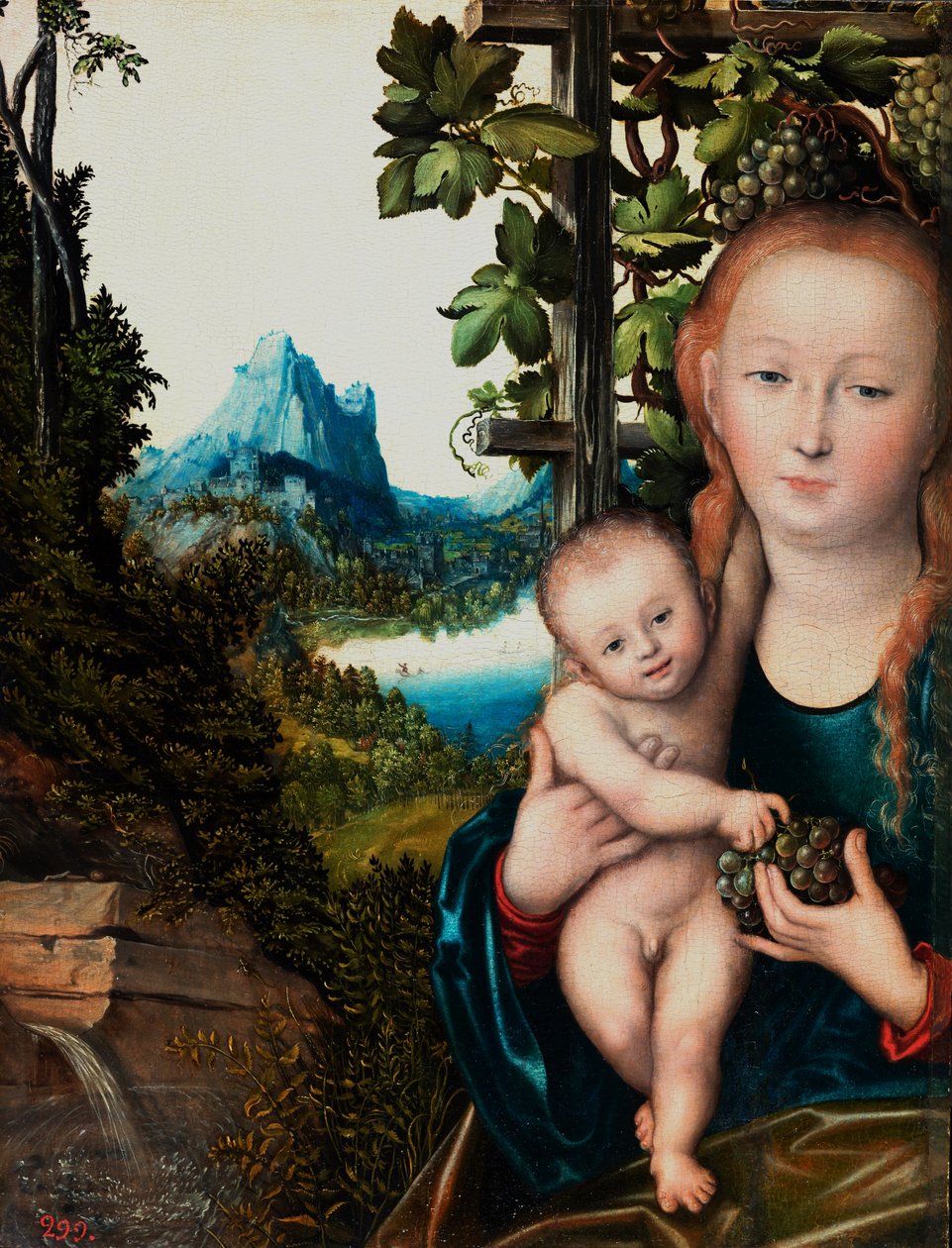 Madonna z Dzieciątkiem autorstwa Lucas Cranach the Elder